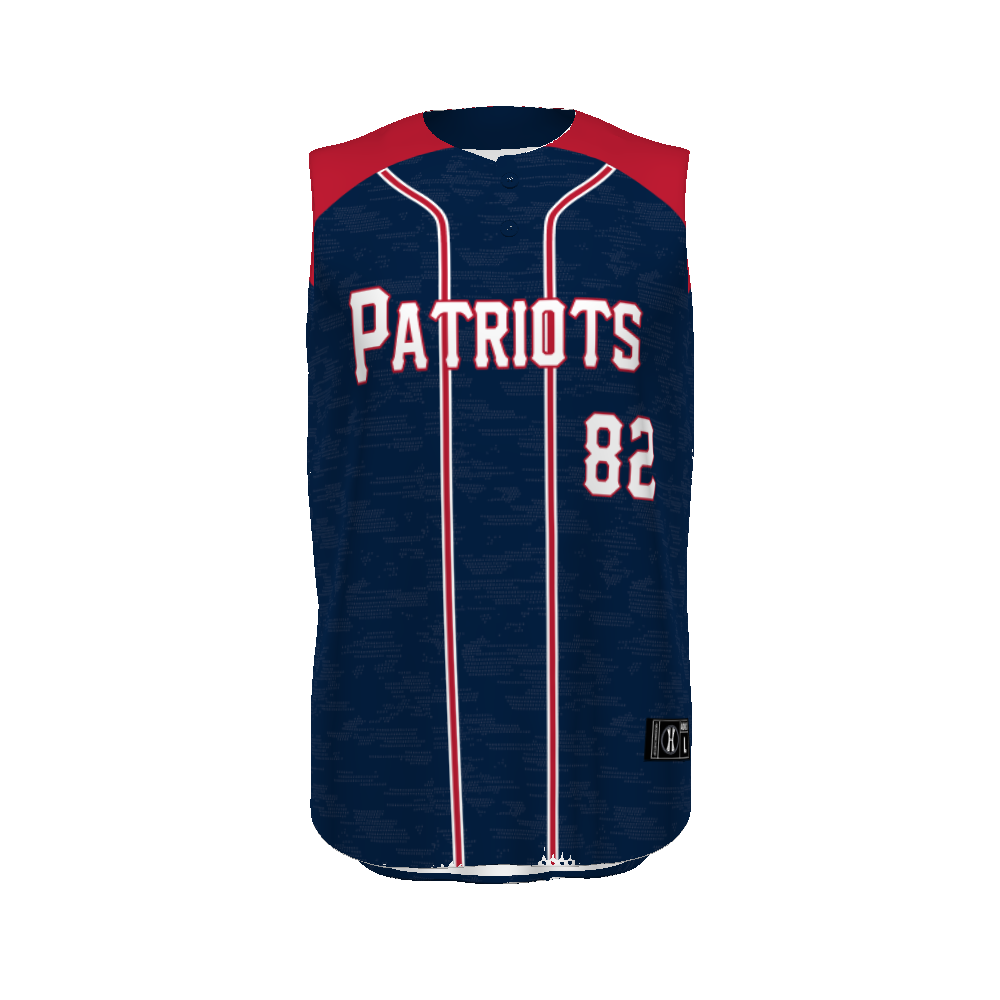 Freestyle Sublimated Sleeveless Baseball Jersey
