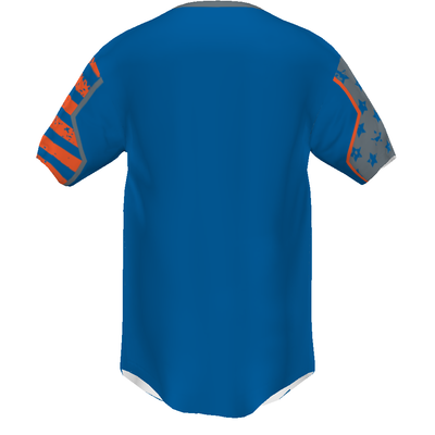 Youth FreeStyle Sublimated Pin-Dot 2-Button Baseball Jersey
