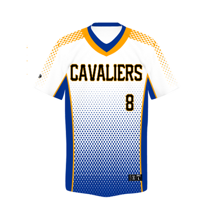 Youth Freestyle Sublimated Reversible V-neck Baseball Jersey
