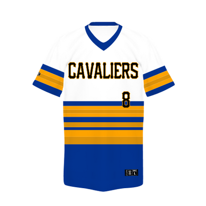 Youth Freestyle Sublimated Reversible V-neck Baseball Jersey