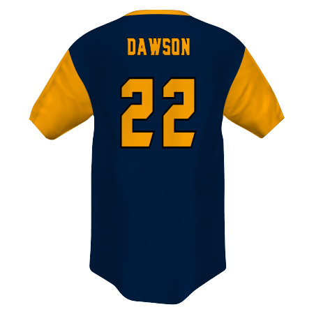 Youth FreeStyle Sublimated Lightweight Two-Button Baseball Jersey
