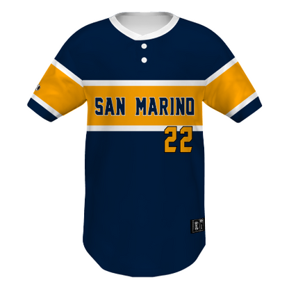 Youth FreeStyle Sublimated Lightweight Two-Button Baseball Jersey