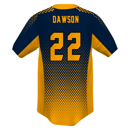 Youth FreeStyle Sublimated Lightweight Two-Button Baseball Jersey