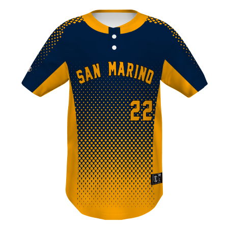 Youth FreeStyle Sublimated Lightweight Two-Button Baseball Jersey