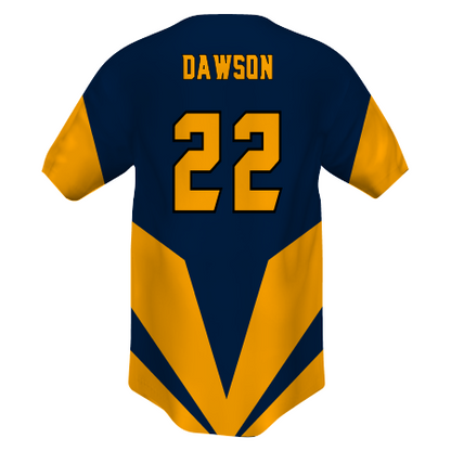 Youth FreeStyle Sublimated Lightweight Two-Button Baseball Jersey