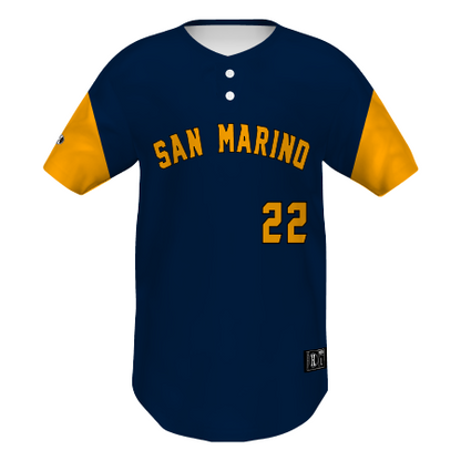 Youth FreeStyle Sublimated Lightweight Two-Button Baseball Jersey