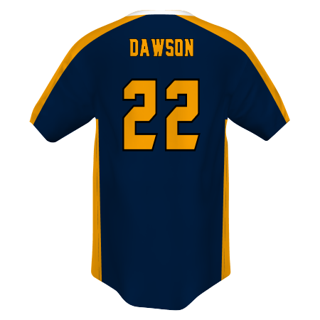 Youth FreeStyle Sublimated Lightweight Two-Button Baseball Jersey