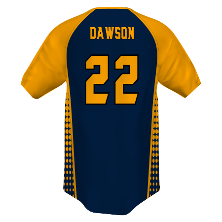 Youth FreeStyle Sublimated Lightweight Two-Button Baseball Jersey