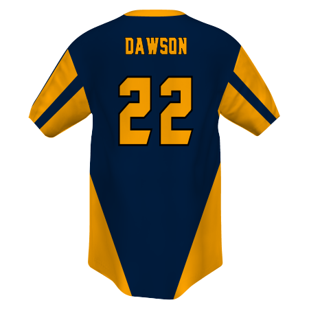 Youth FreeStyle Sublimated Lightweight Two-Button Baseball Jersey