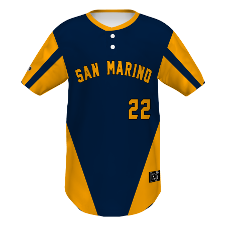 Youth FreeStyle Sublimated Lightweight Two-Button Baseball Jersey
