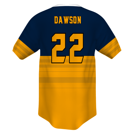 Youth FreeStyle Sublimated Lightweight Two-Button Baseball Jersey
