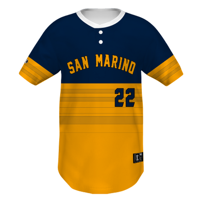 Youth FreeStyle Sublimated Lightweight Two-Button Baseball Jersey