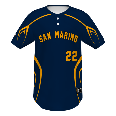 Youth FreeStyle Sublimated Lightweight Two-Button Baseball Jersey