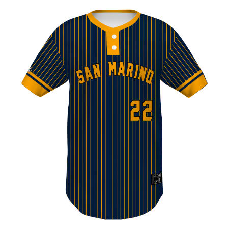 Youth FreeStyle Sublimated Lightweight Two-Button Baseball Jersey