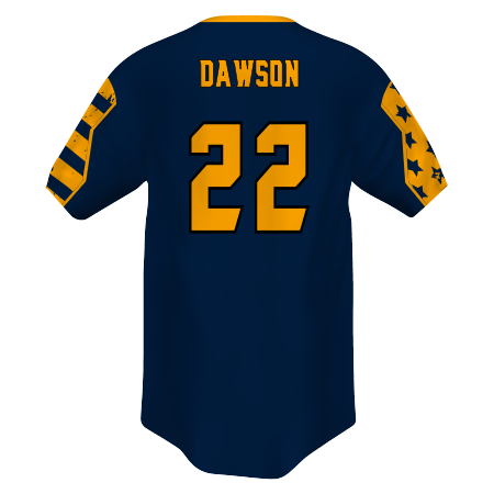 Youth FreeStyle Sublimated Lightweight Two-Button Baseball Jersey