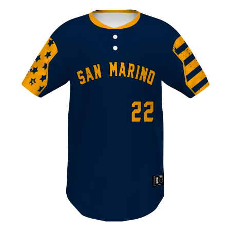 Youth FreeStyle Sublimated Lightweight Two-Button Baseball Jersey