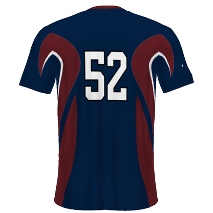 Youth FreeStyle Sublimated Turbo V-Neck Baseball Jersey