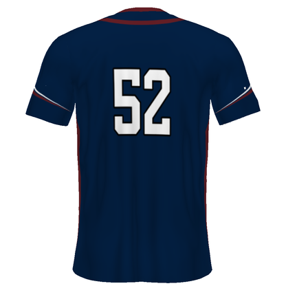 Youth FreeStyle Sublimated Turbo V-Neck Baseball Jersey