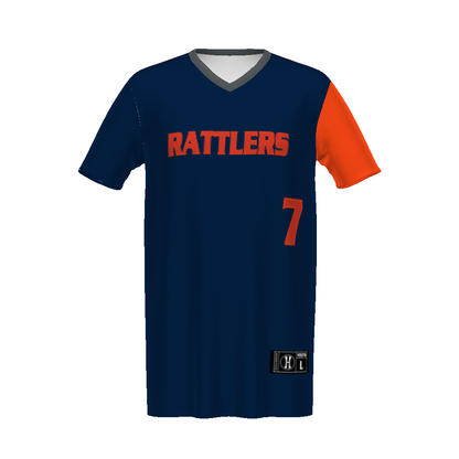 Youth FreeStyle Sublimated Turbo Lightweight Reversible V-Neck Baseball Jersey