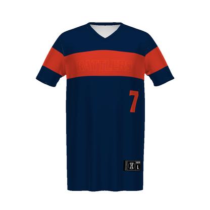 Youth FreeStyle Sublimated Turbo Lightweight Reversible V-Neck Baseball Jersey