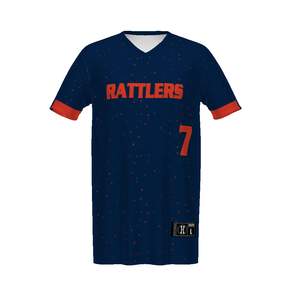 Youth FreeStyle Sublimated Turbo Lightweight Reversible V-Neck Baseball Jersey