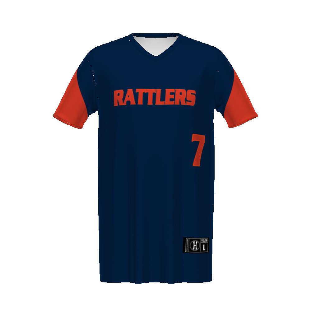 Youth FreeStyle Sublimated Turbo Lightweight Reversible V-Neck Baseball Jersey