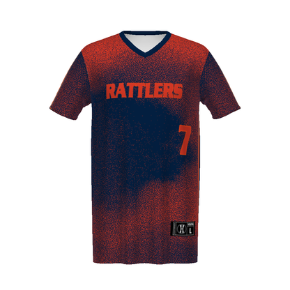 Youth FreeStyle Sublimated Turbo Lightweight Reversible V-Neck Baseball Jersey