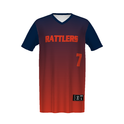Youth FreeStyle Sublimated Turbo Lightweight Reversible V-Neck Baseball Jersey