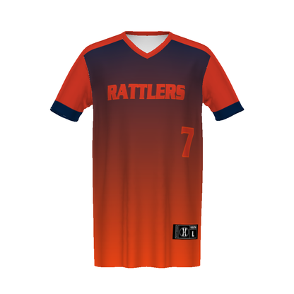 Youth FreeStyle Sublimated Turbo Lightweight Reversible V-Neck Baseball Jersey