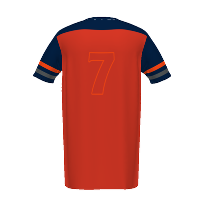 Youth FreeStyle Sublimated Turbo Lightweight Reversible V-Neck Baseball Jersey
