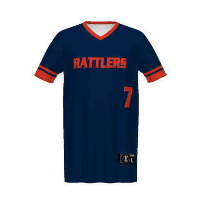 Youth FreeStyle Sublimated Turbo Lightweight Reversible V-Neck Baseball Jersey