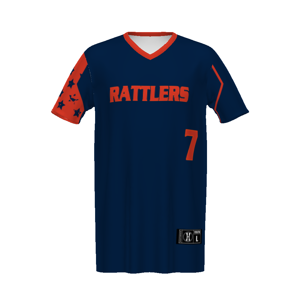 Youth FreeStyle Sublimated Turbo Lightweight Reversible V-Neck Baseball Jersey