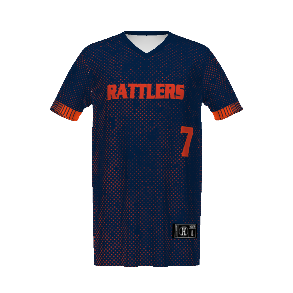 Youth FreeStyle Sublimated Turbo Lightweight Reversible V-Neck Baseball Jersey