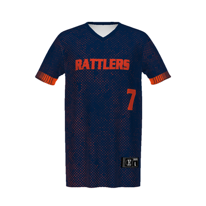 Youth FreeStyle Sublimated Turbo Lightweight Reversible V-Neck Baseball Jersey