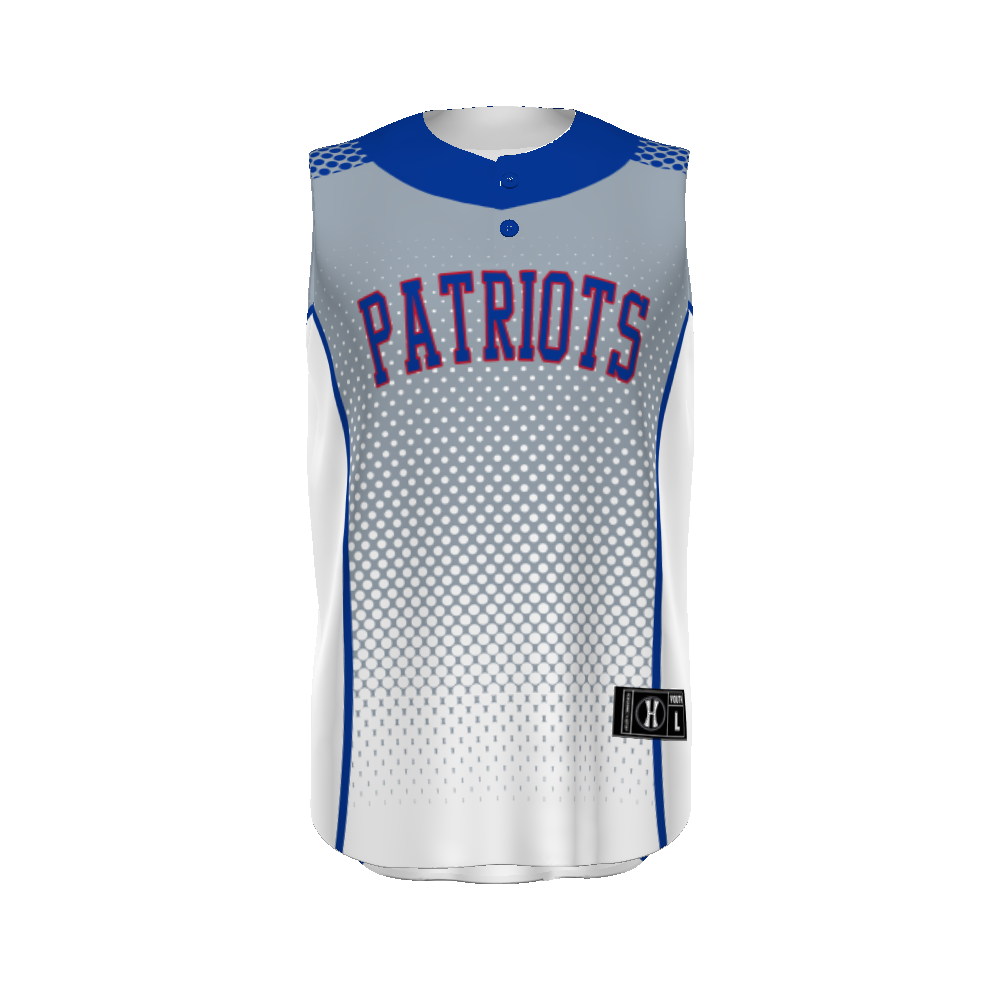 Youth FreeStyle Sublimated Sleeveless Baseball Jersey
