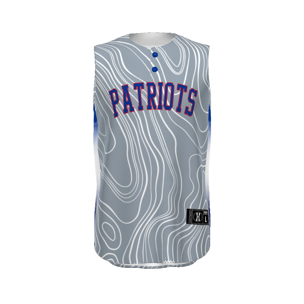Youth FreeStyle Sublimated Sleeveless Baseball Jersey