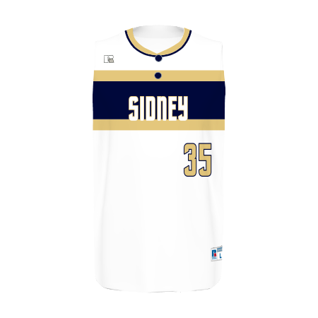 FreeStyle Sublimated Sleeveless Two-Button Performance Mesh Baseball Jersey