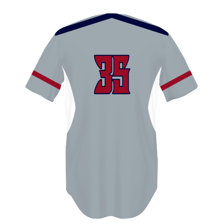 Youth FreeStyle Sublimated Two-Button Performance Mesh Baseball Jersey