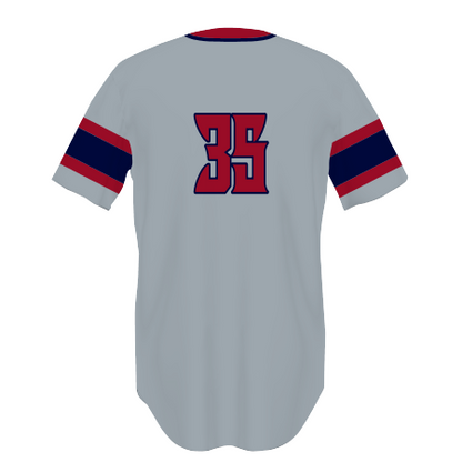 Youth FreeStyle Sublimated Two-Button Performance Mesh Baseball Jersey