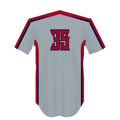Youth FreeStyle Sublimated Two-Button Performance Mesh Baseball Jersey
