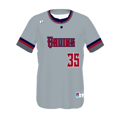 Youth FreeStyle Sublimated Two-Button Performance Mesh Baseball Jersey