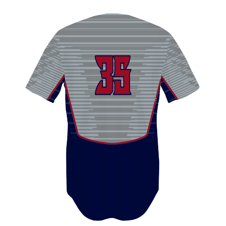 Youth FreeStyle Sublimated Two-Button Performance Mesh Baseball Jersey