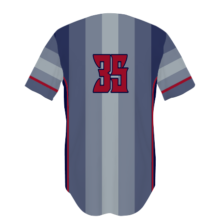 Youth FreeStyle Sublimated Two-Button Performance Mesh Baseball Jersey