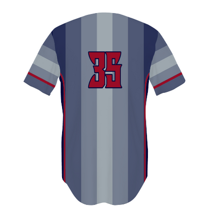 Youth FreeStyle Sublimated Two-Button Performance Mesh Baseball Jersey