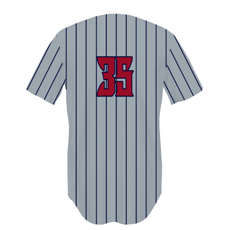 Youth FreeStyle Sublimated Two-Button Performance Mesh Baseball Jersey