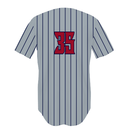 Youth FreeStyle Sublimated Two-Button Performance Mesh Baseball Jersey
