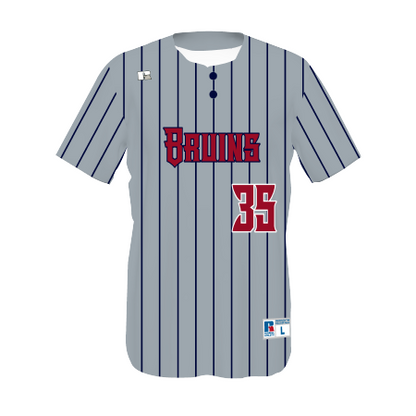 Youth FreeStyle Sublimated Two-Button Performance Mesh Baseball Jersey