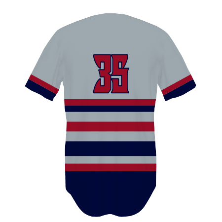 Youth FreeStyle Sublimated Two-Button Performance Mesh Baseball Jersey