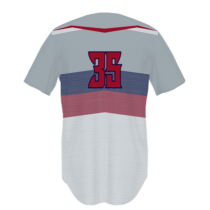 Youth FreeStyle Sublimated Two-Button Performance Mesh Baseball Jersey