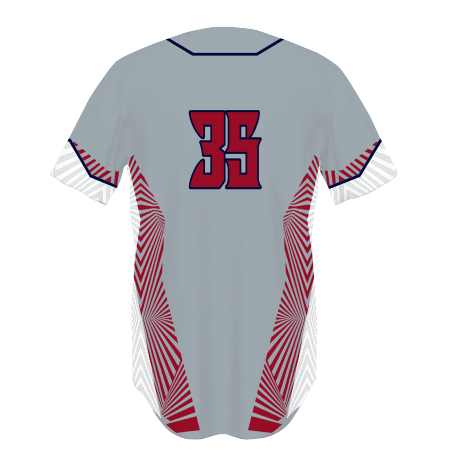 Youth FreeStyle Sublimated Two-Button Performance Mesh Baseball Jersey